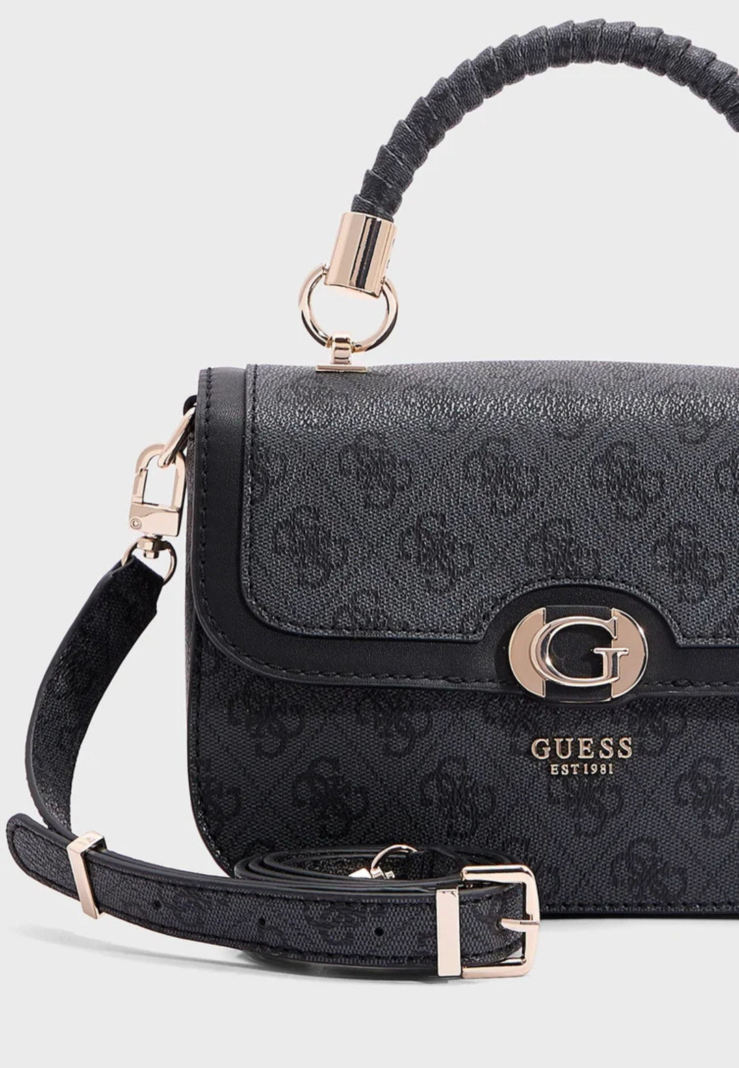 Guess Torba na ramię Nolana S Coal Logo