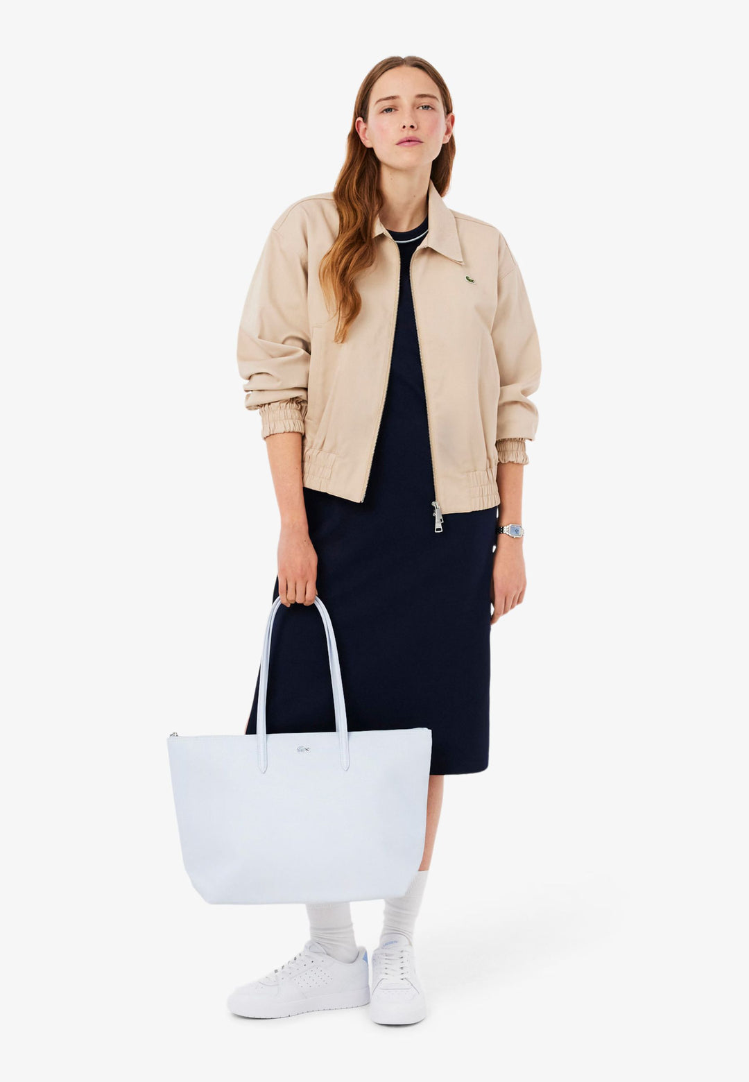 Lacoste Sac Cabas L.12.12 Concept NF1888PK Bleu Phoenix