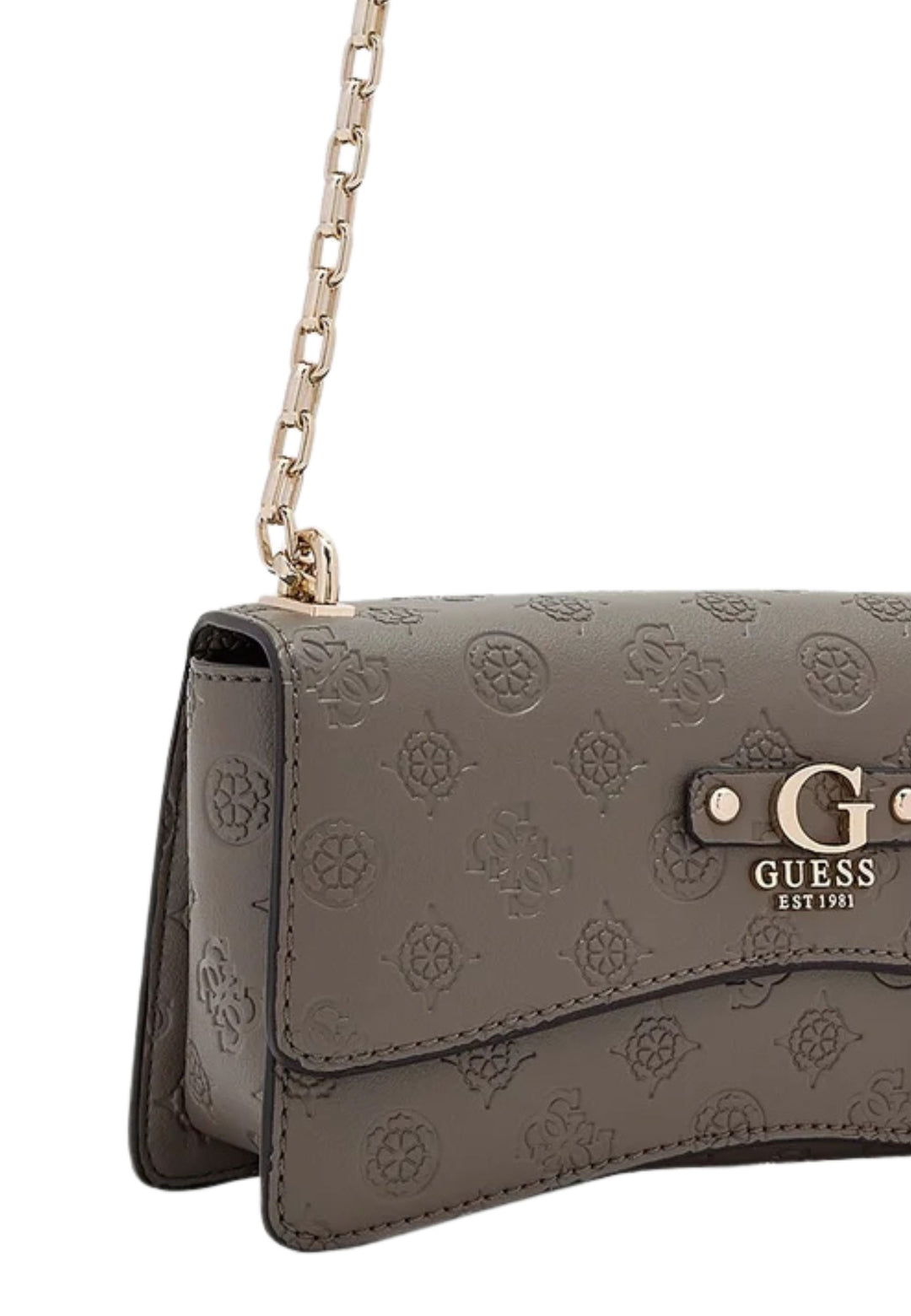 Guess Borsa a tracolla Gerty Sat Dark Taupe