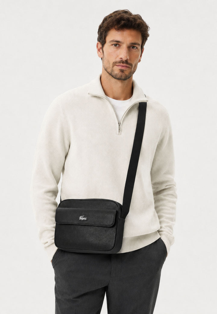 Lacoste Rankinės juosmeninė Lacoste Verslo Vyrams NH5162UE Juoda