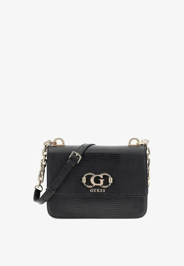 Guess Sac Bandoulière Anadela 3 Comp Satch Black