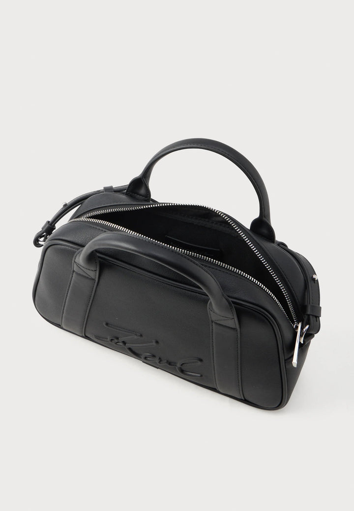 K/VILLE Bowling Bag Karl Lagerfeld B1W30068 Black/Nickel