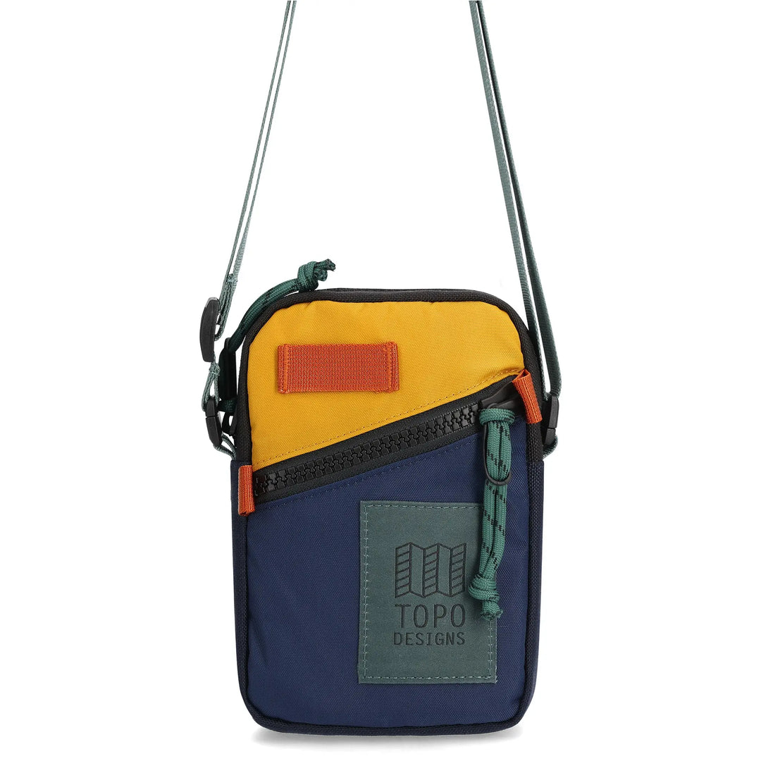 Topo Designs Sacoche Navy-Mustard Lucky Bag™