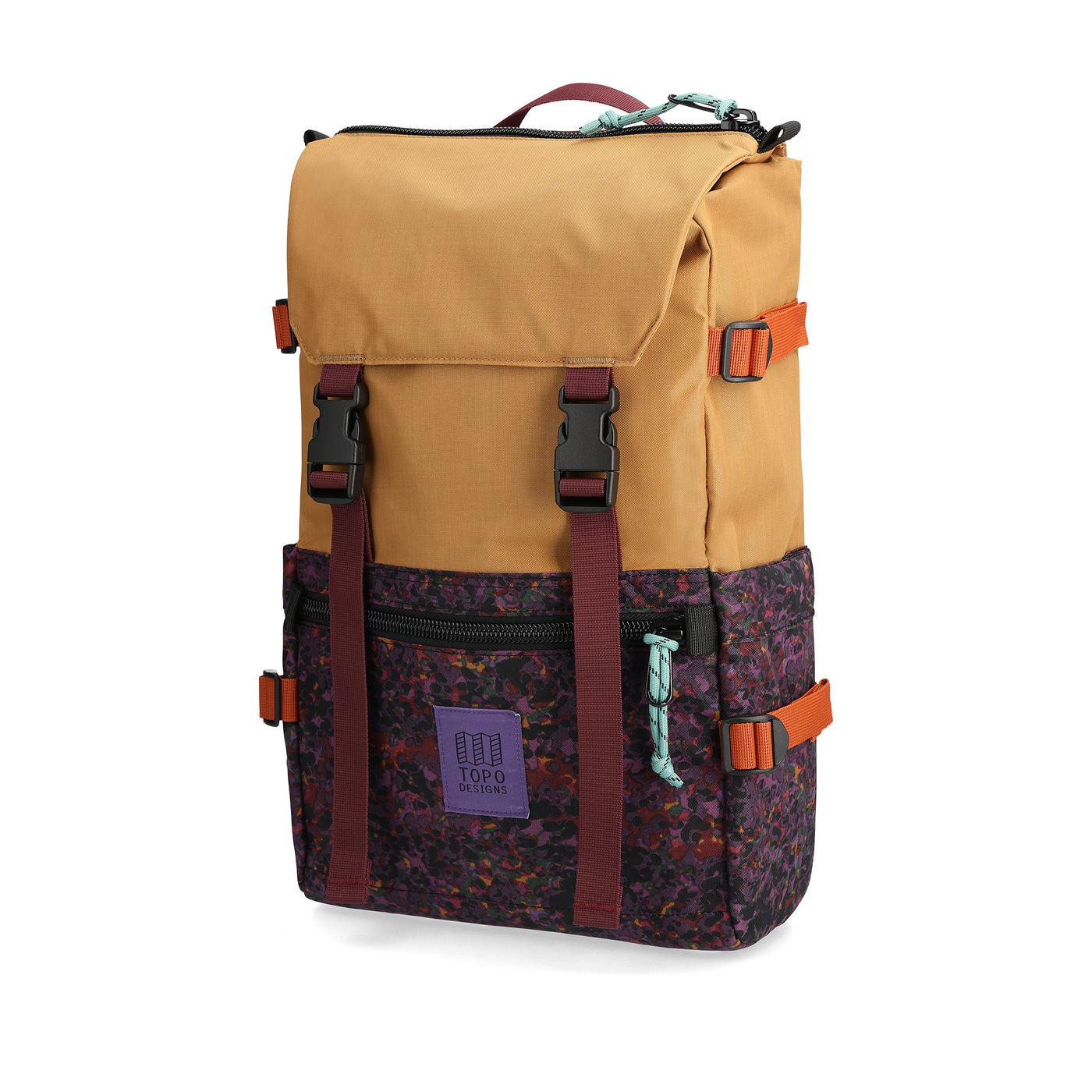 Sac à dos Topo Designs Rover Pack Classic Printed - Recycled Khaki/Meteor