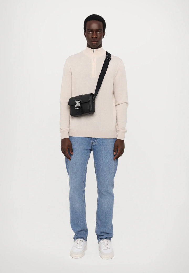 Michael Kors Sacoche Homme Hudson 33F4LHDM2L Noir