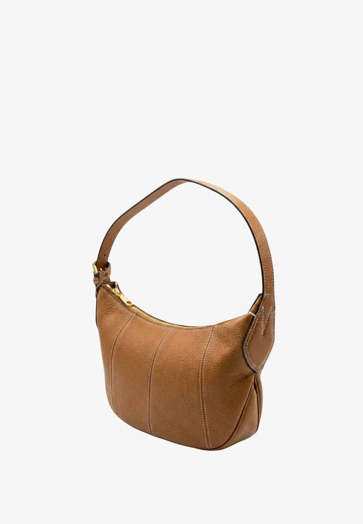 Lancel Torba Na Ramię Victoire Camel Damska A1399320TU