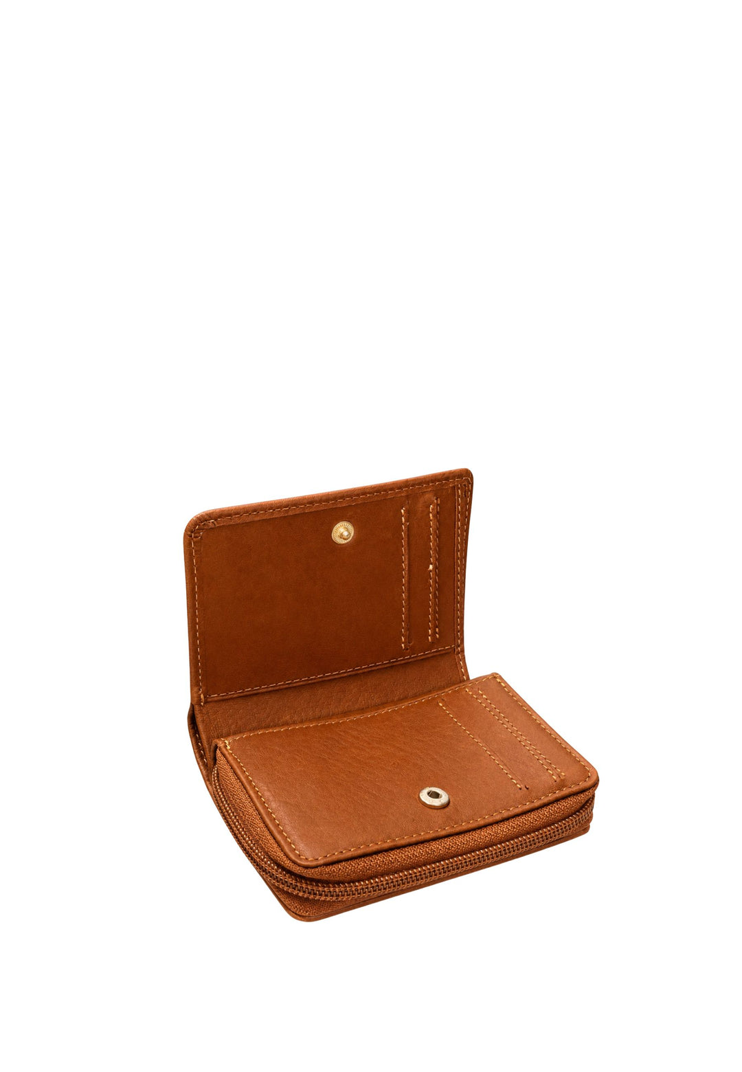 Arthur & Aston Porte Cartes Mixte, Homme, Femme Cognac