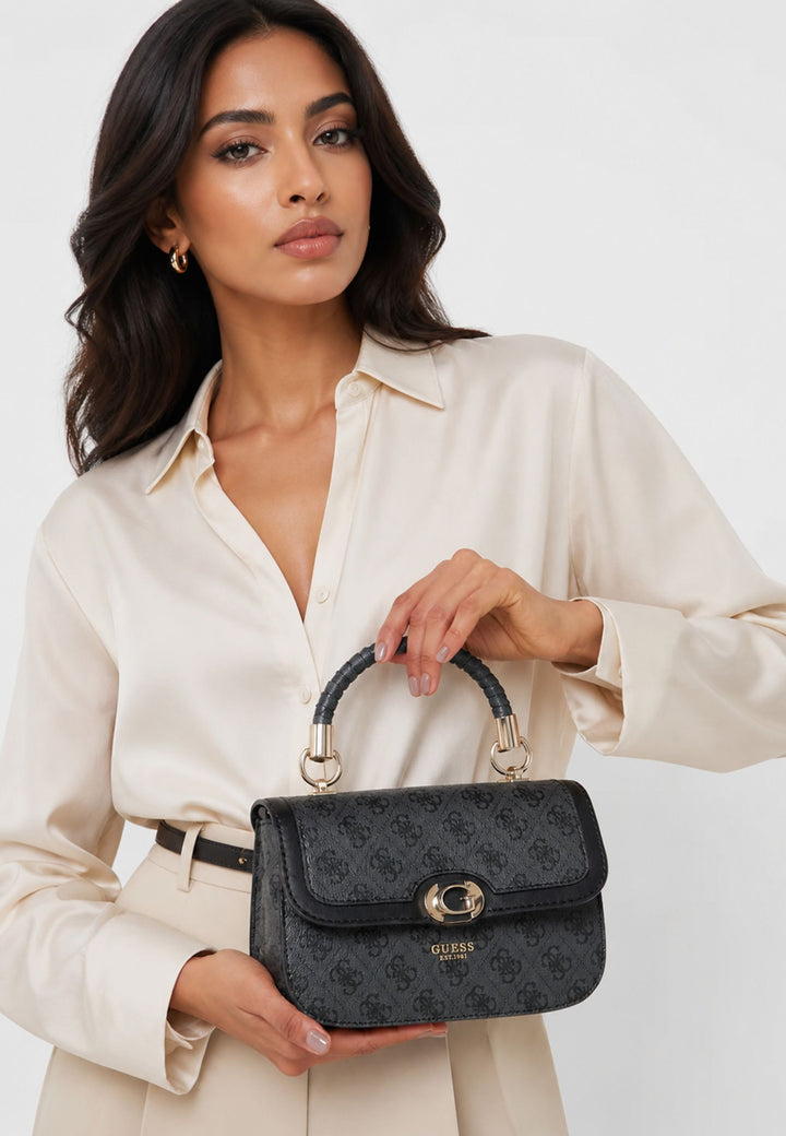 Guess Torba na ramię Nolana S Coal Logo