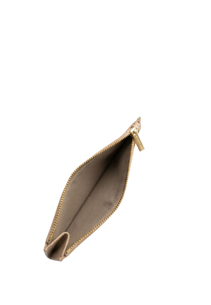 Lancaster Porte-cartes Zippé Dune 129-32 Beige Foncé