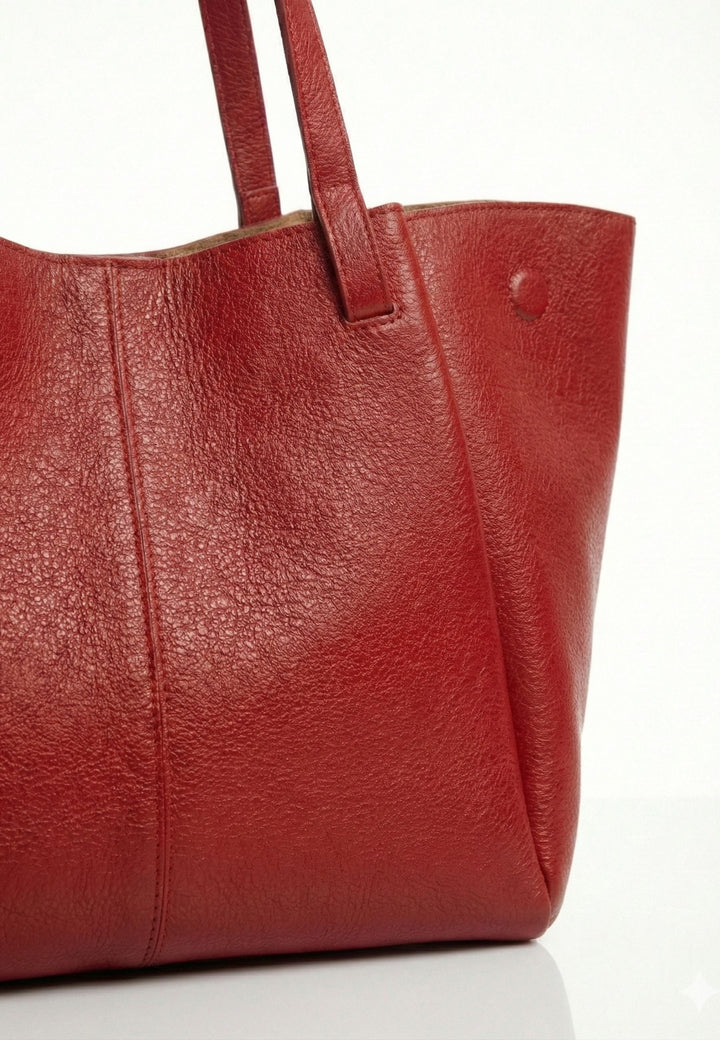 Lancaster Tote bag shoulder M Sierra Haus 538-011 Red