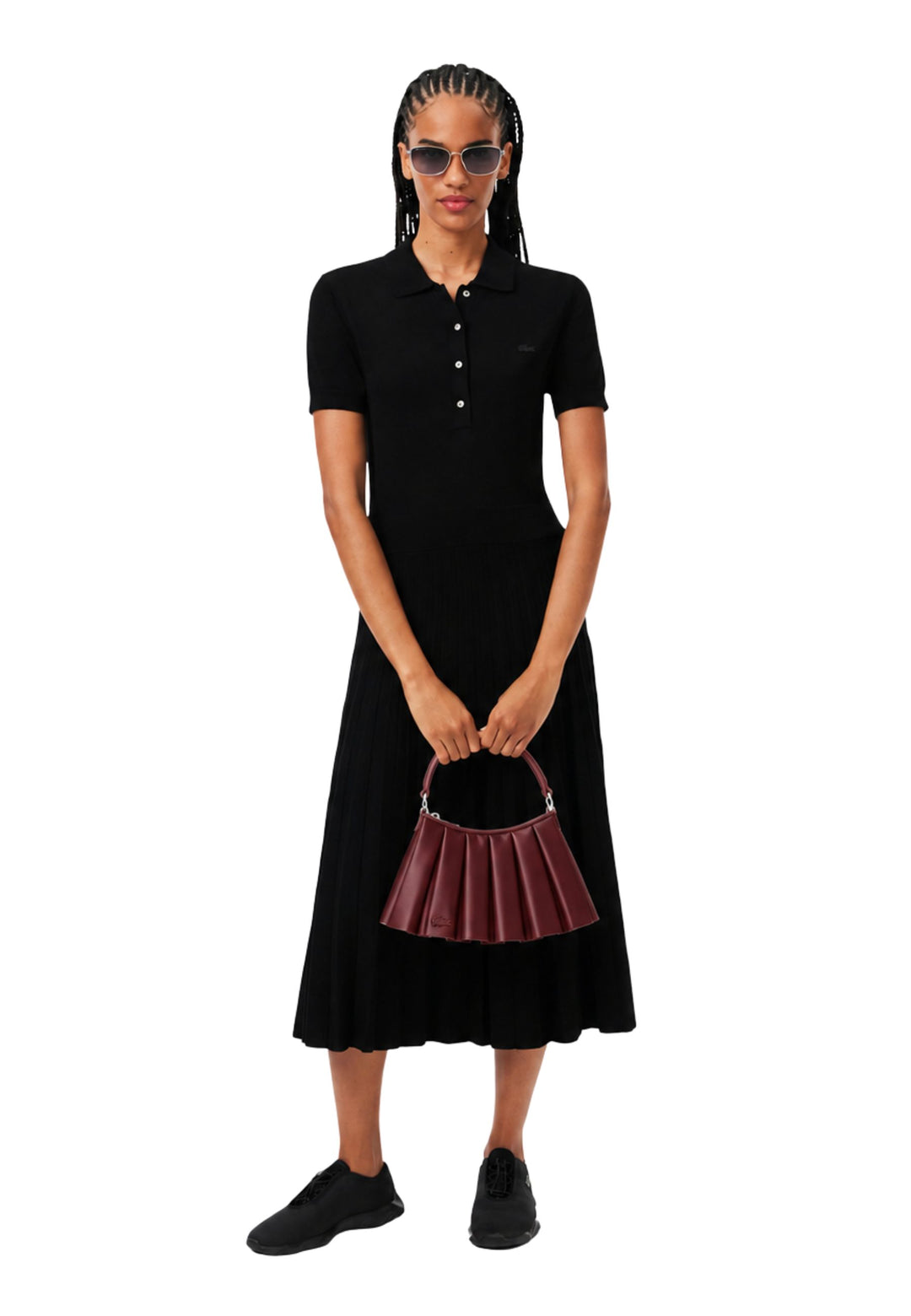 Lacoste Kleng Satin-Handtasch Lenglen Oxalis