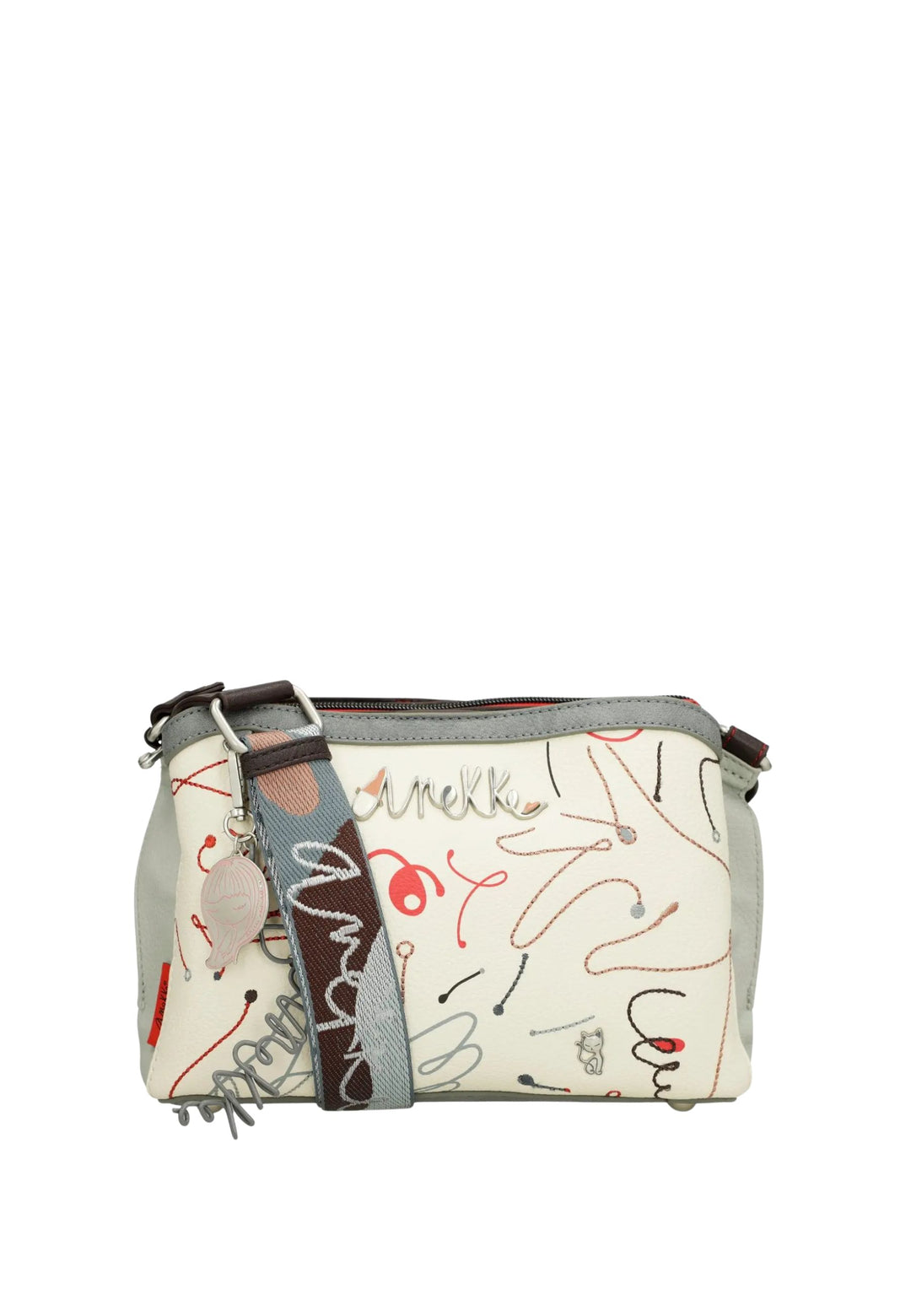 Anekke Alma Grey Crossbody Bag