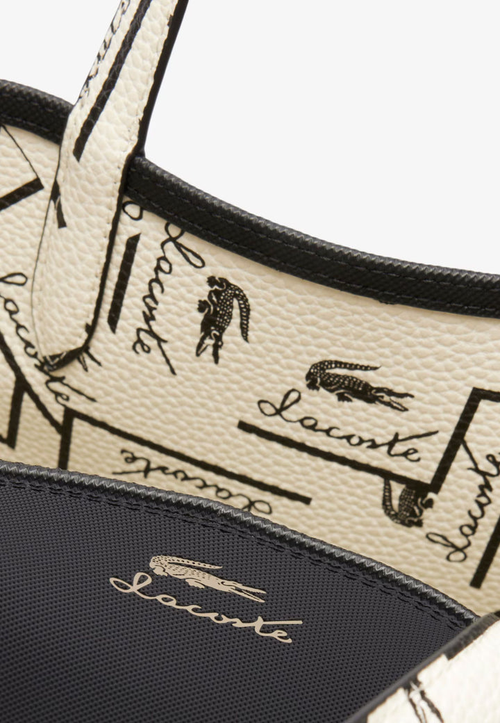 Lacoste Cabas Anna NF4791AS Preto/Farinha