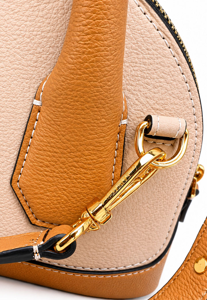 Lancel Mini Bugatti Belleville Mco Crossbody Bag Cappuccino