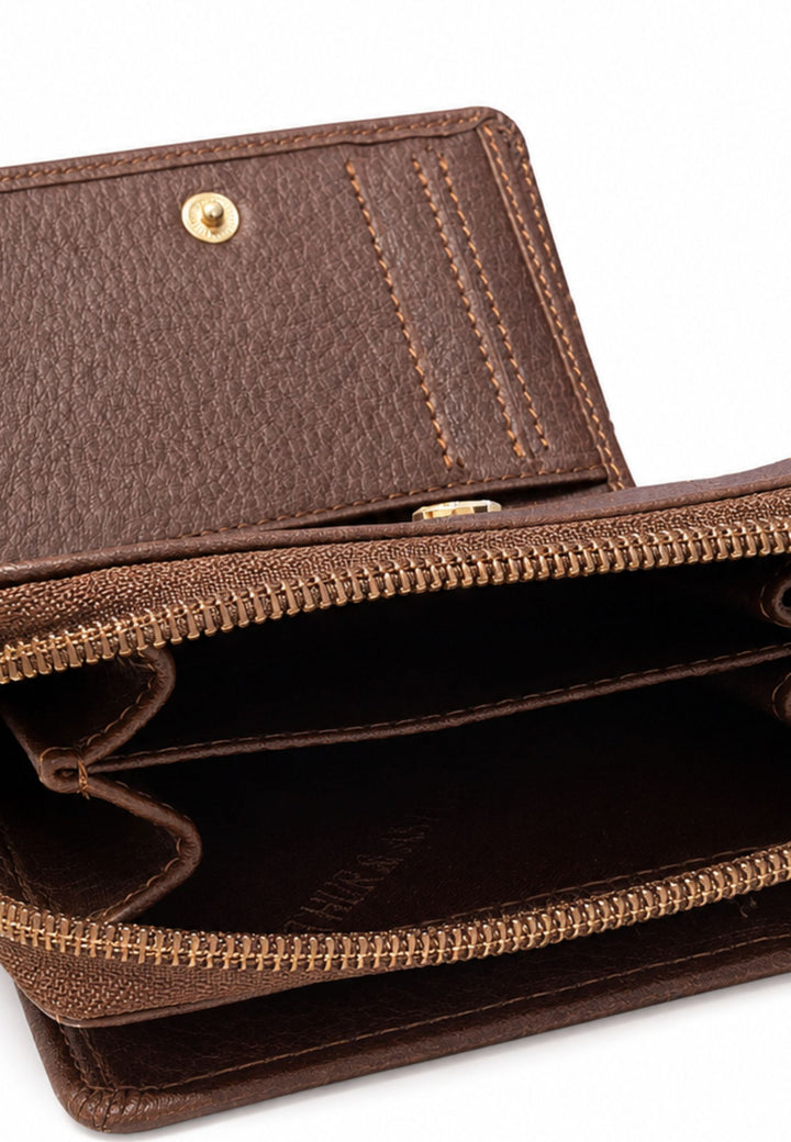 Arthur & Aston Porte Cartes Mixte, Homme, Femme Chataigne