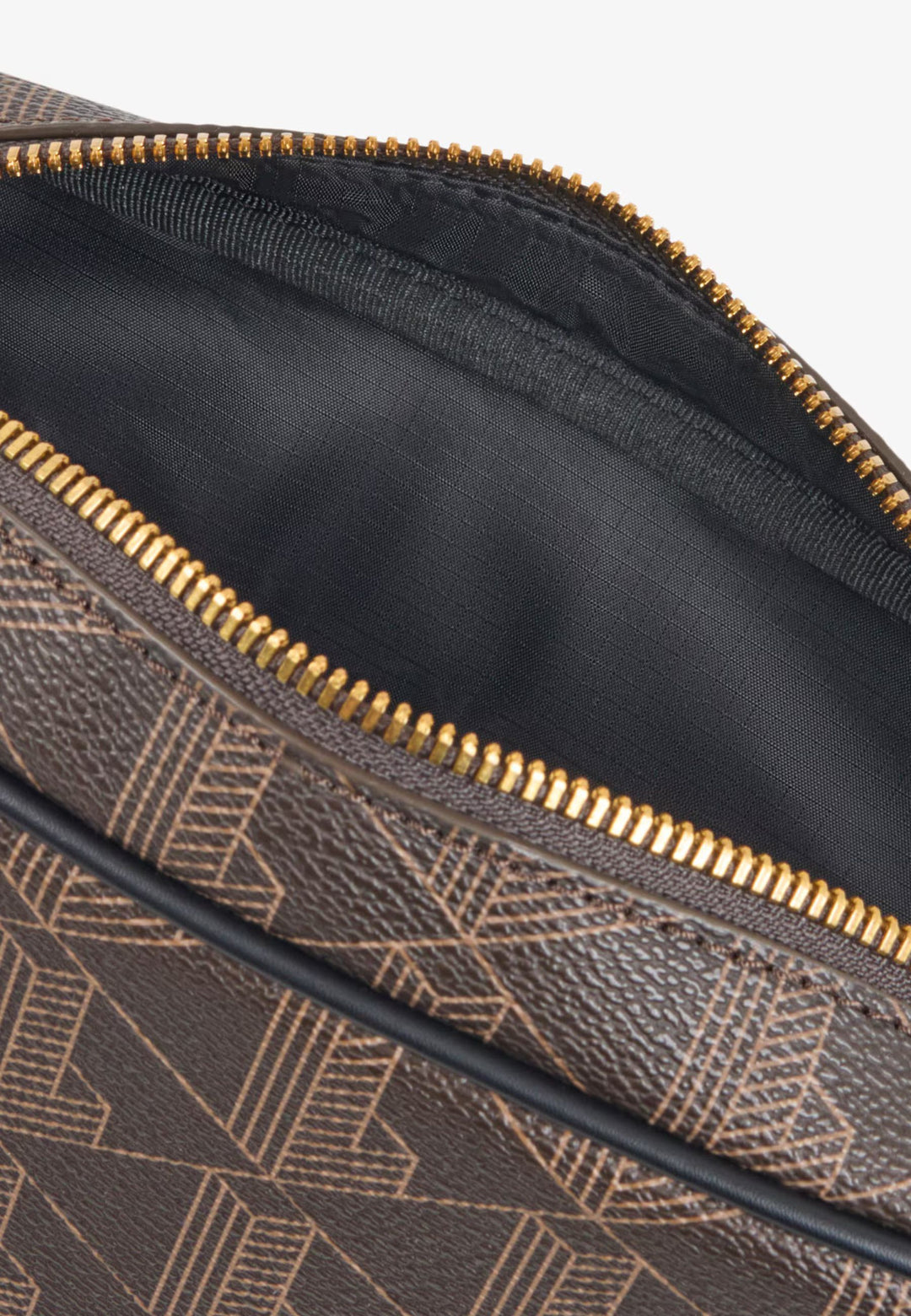 Lacoste Sacoche The Blend Monogramme Noir Shiitake