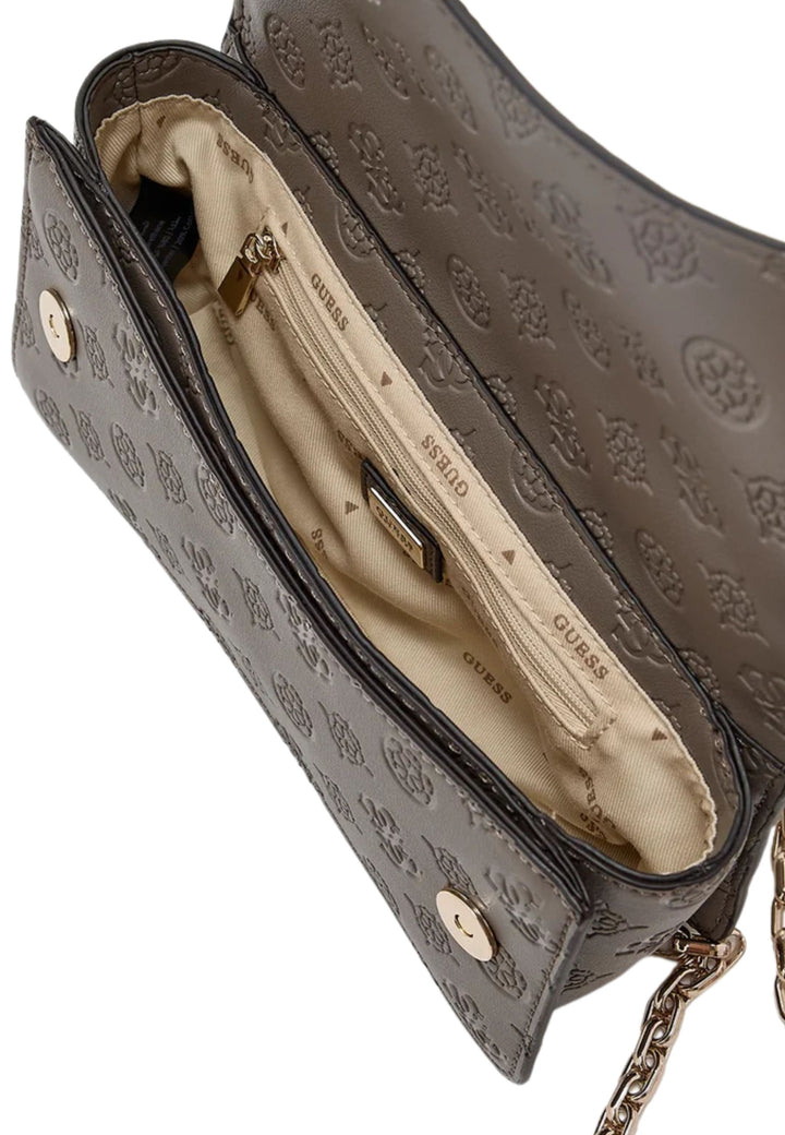 Guess Borsa a tracolla Gerty Sat Dark Taupe
