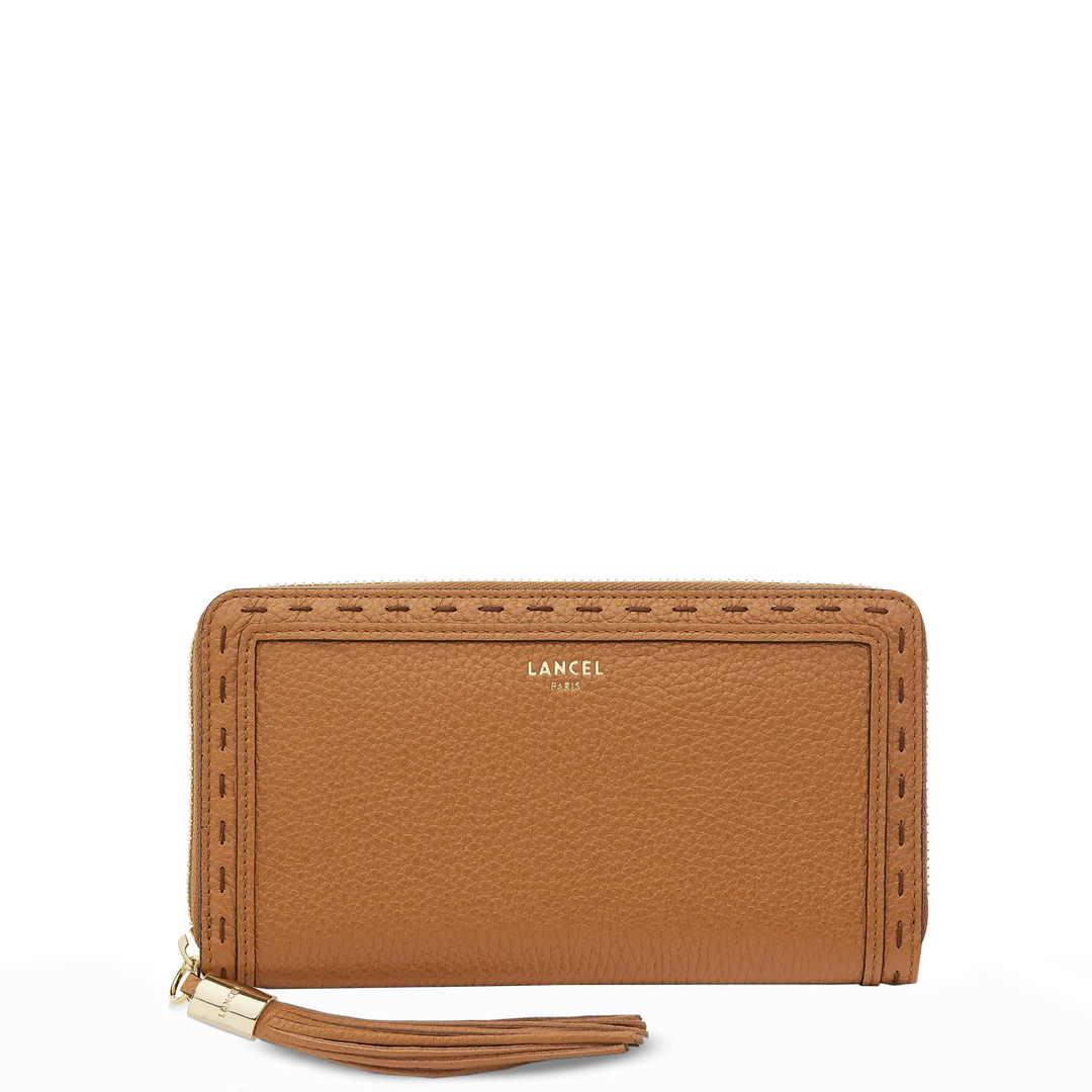 Lancel Compagnon / Portefeuille Camel Lucky Bag™