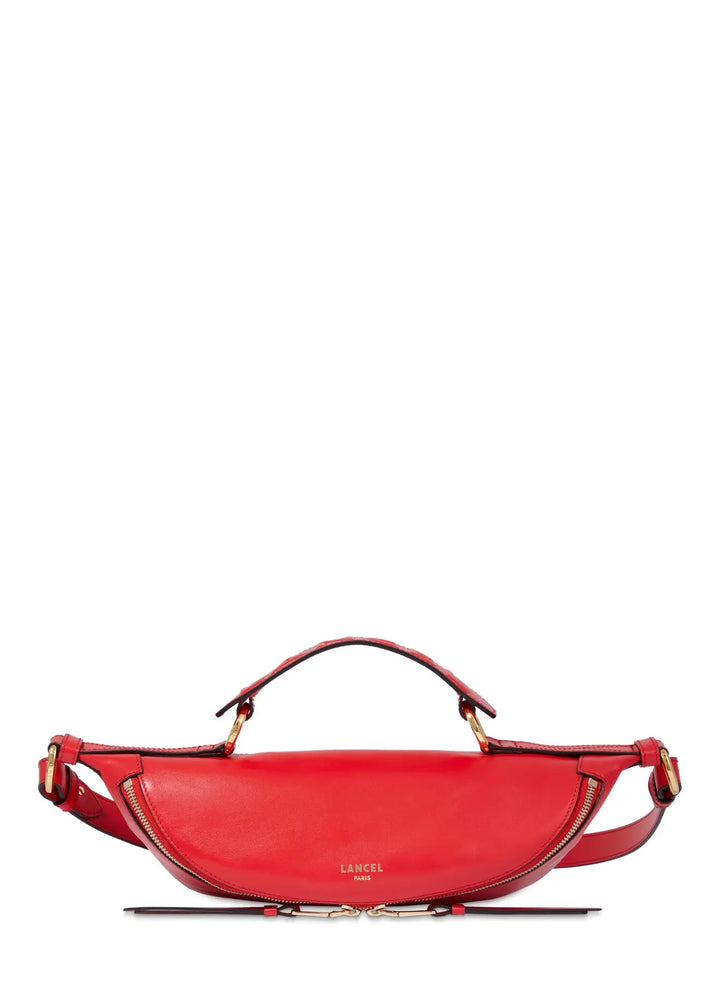 Lancel Sac Bandoulière Rouge-Baiser Lucky Bag™