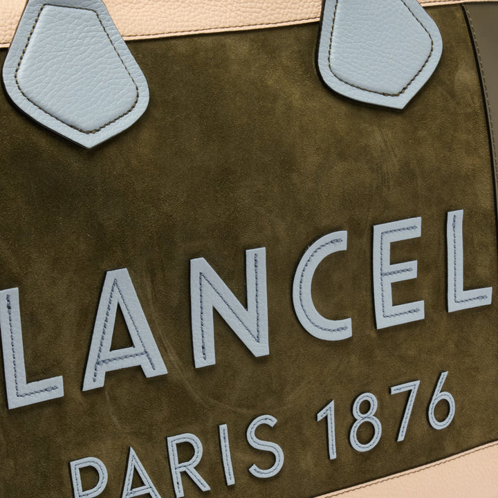 Lancel Cabas / Iepirkšanās Lancel Tote Anim Color Block Mco Kaki Fonce Sievietei A13369AHTU