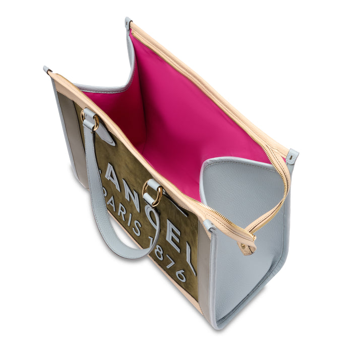 Lancel Cabas / Iepirkšanās Lancel Tote Anim Color Block Mco Kaki Fonce Sievietei A13369AHTU