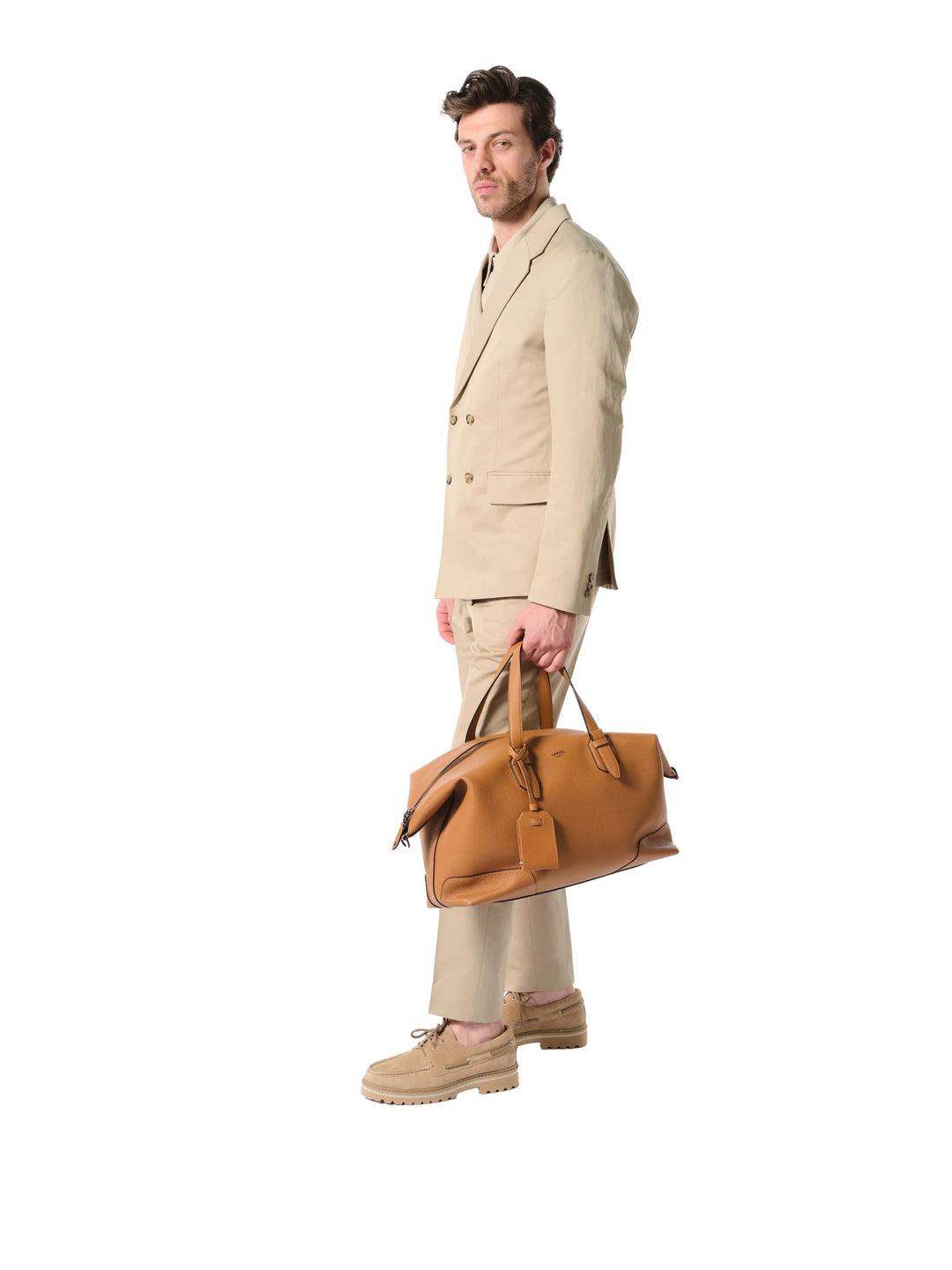 Lancel Sac voyage Charlie Camel A1343020TU