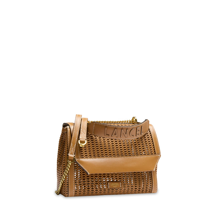 Lancel Sac Rabat M Ninon Animation Ajouree Camel Femme A1400920TU