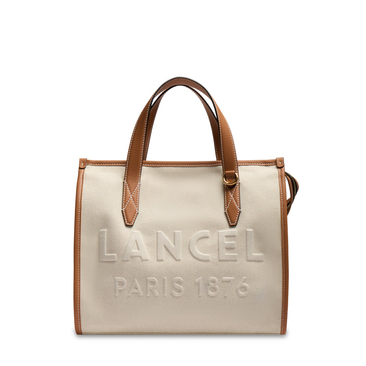 Lancel Cabas / Shopping Jour Animation Naturel/Camel Femme A14027Y5TU
