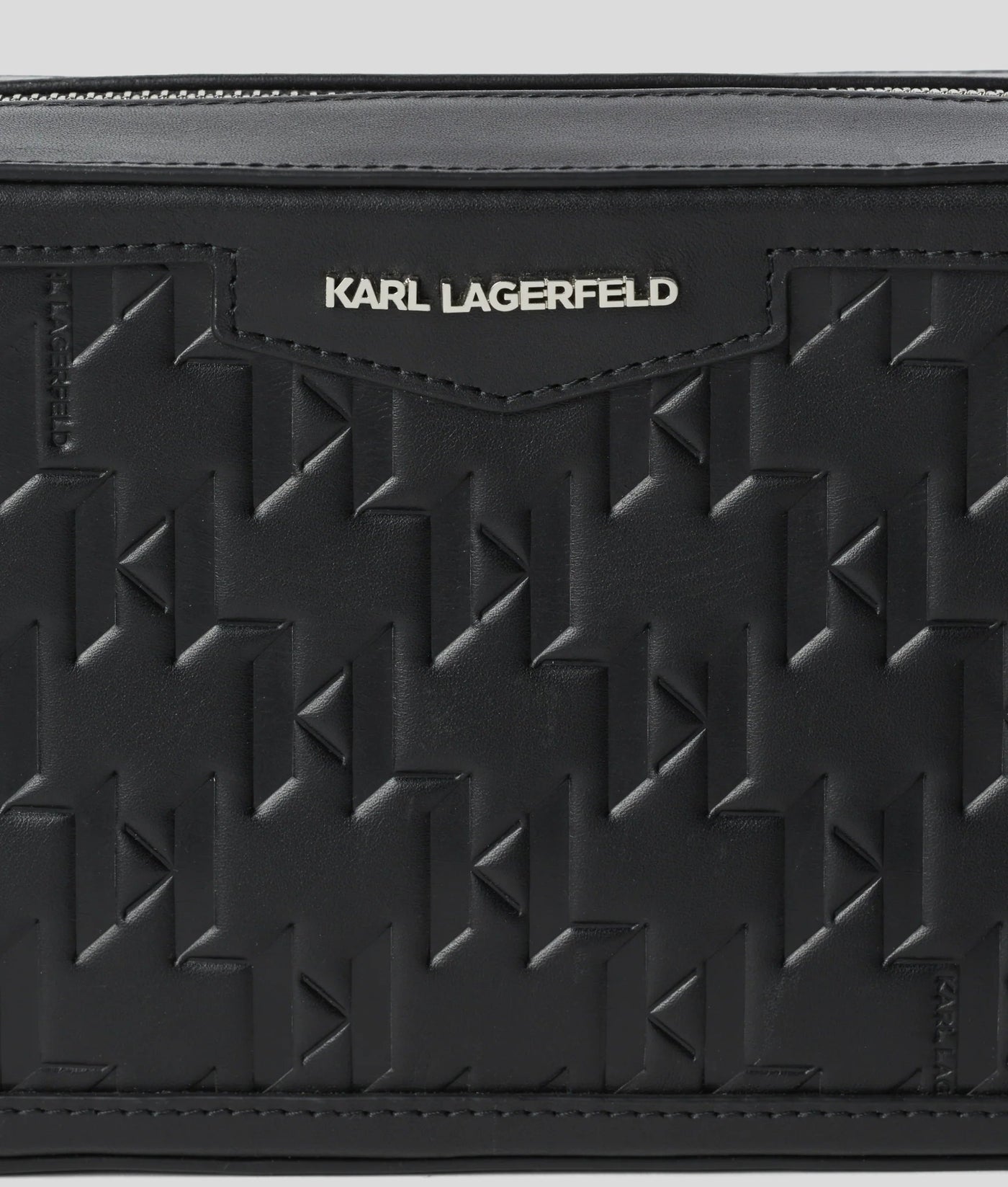 Sac Caméra K/LOOM en cuir Karl Lagerfeld A1M30067 Noir