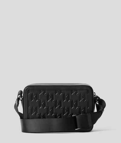 Sac Caméra K/LOOM en cuir Karl Lagerfeld A1M30067 Noir