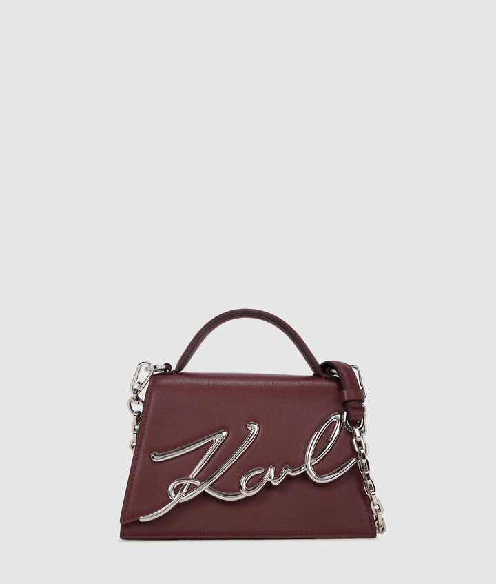 Karl Lagerfeld Sac Bandoulière Essentials A1W30038 Bordeaux