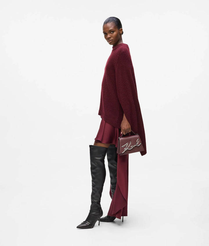 Karl Lagerfeld Sac Bandoulière Essentials A1W30038 Bordeaux