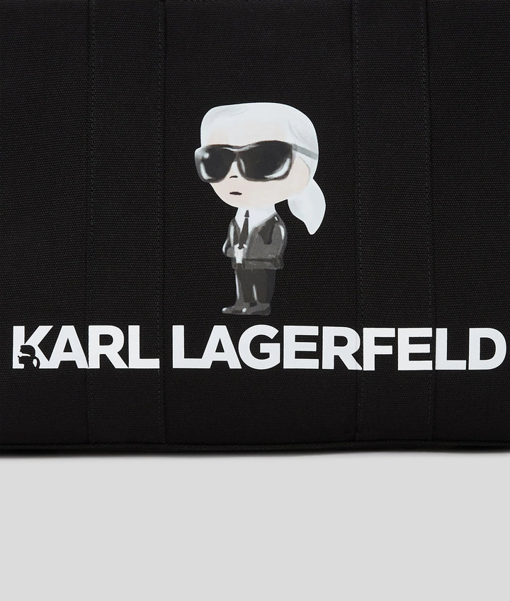 Ikon Aquarelle Carré Shopper Tas Karl Lagerfeld A2W50047 Zwart