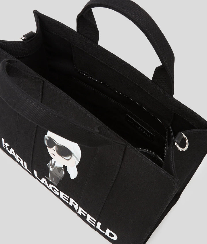 Torba Cabas Ikon Aquarelle Carré Karl Lagerfeld A2W50047 Czarny