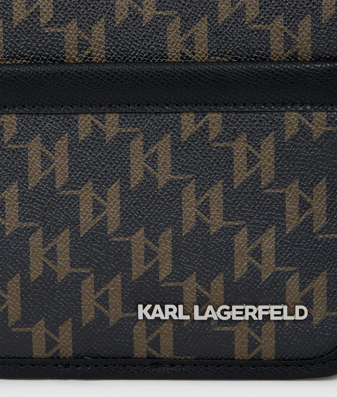 Torba Karl Lagerfeld K/Monogram Kanvas B1M30223 Czarna/Brązowa