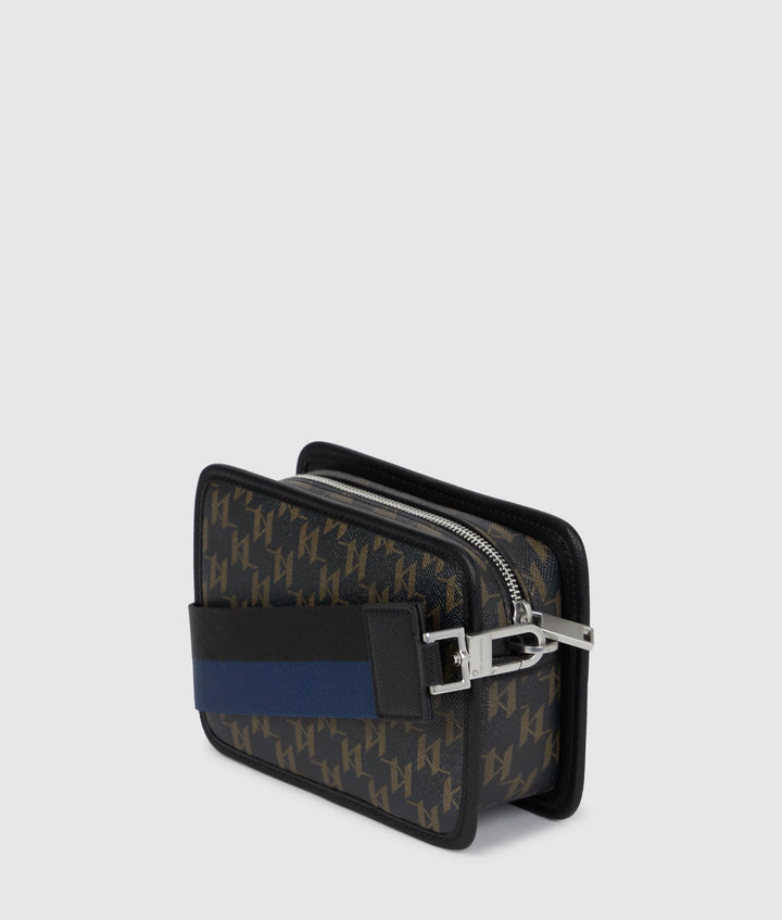 Torba Karl Lagerfeld K/Monogram Kanvas B1M30223 Czarna/Brązowa