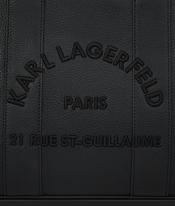 Tote taske M Rue St-Guillaume B1W30041 Karl Lagerfeld Sort