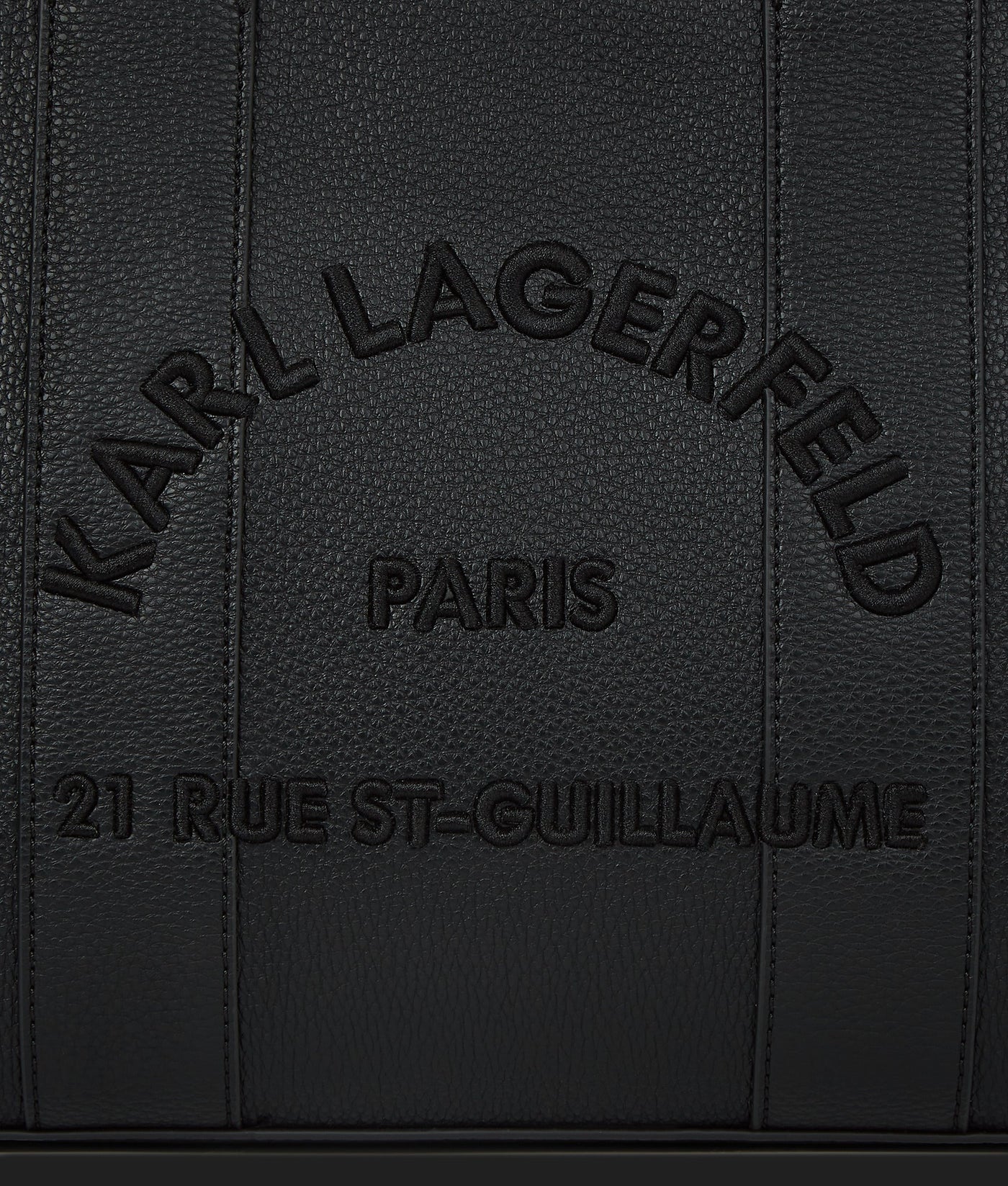 Tote bag M Rue St-Guillaume B1W30041 Karl Lagerfeld Noir