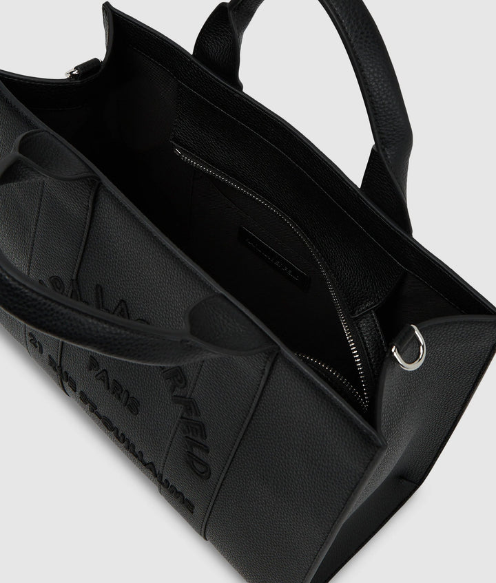 Tote taske M Rue St-Guillaume B1W30041 Karl Lagerfeld Sort