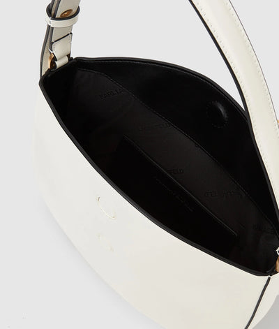 Sac lune K/Signature B1W30059 Karl Lagerfeld Blanc