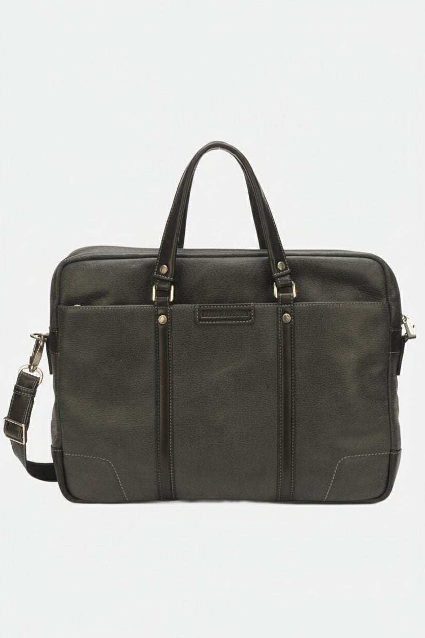 Arthur & Aston Porte Document Homme Noir
