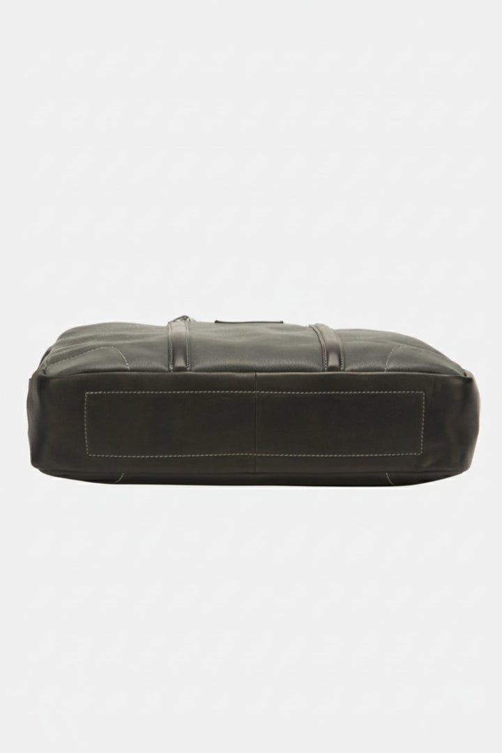 Arthur & Aston Porte Document Homme Noir