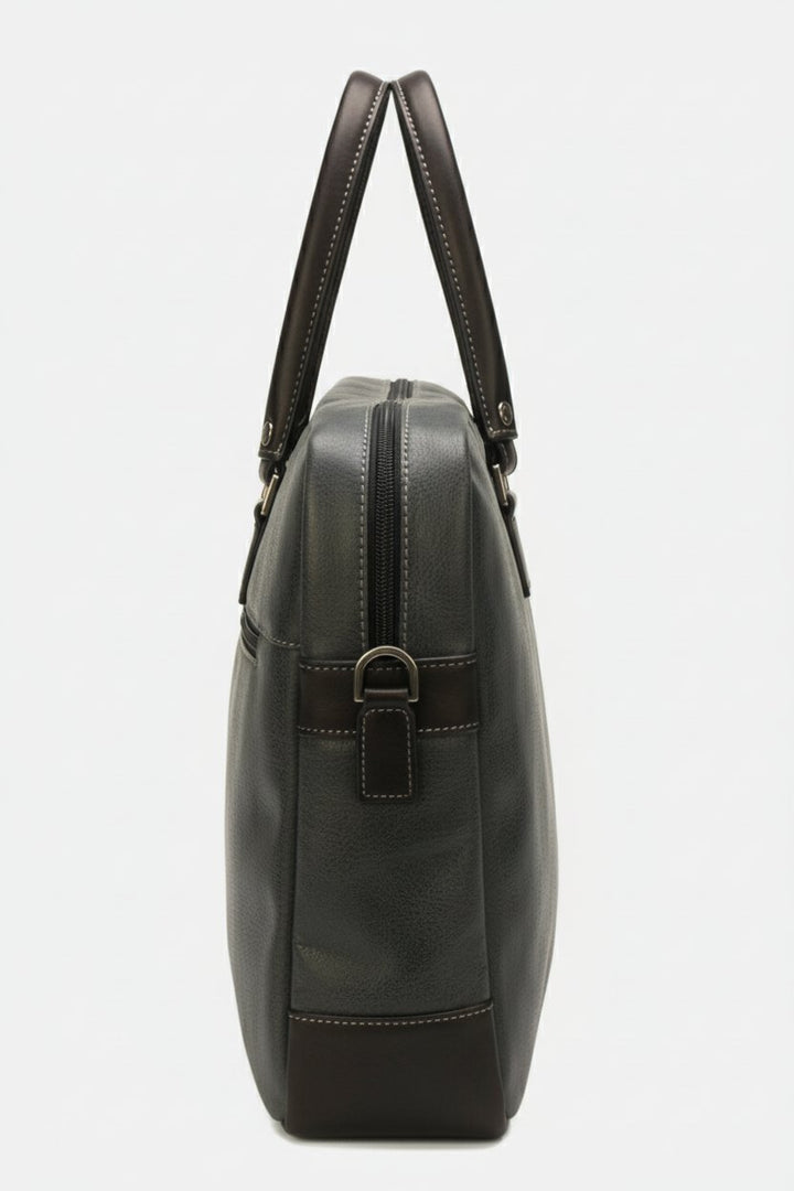 Arthur & Aston Porte Document Homme Noir