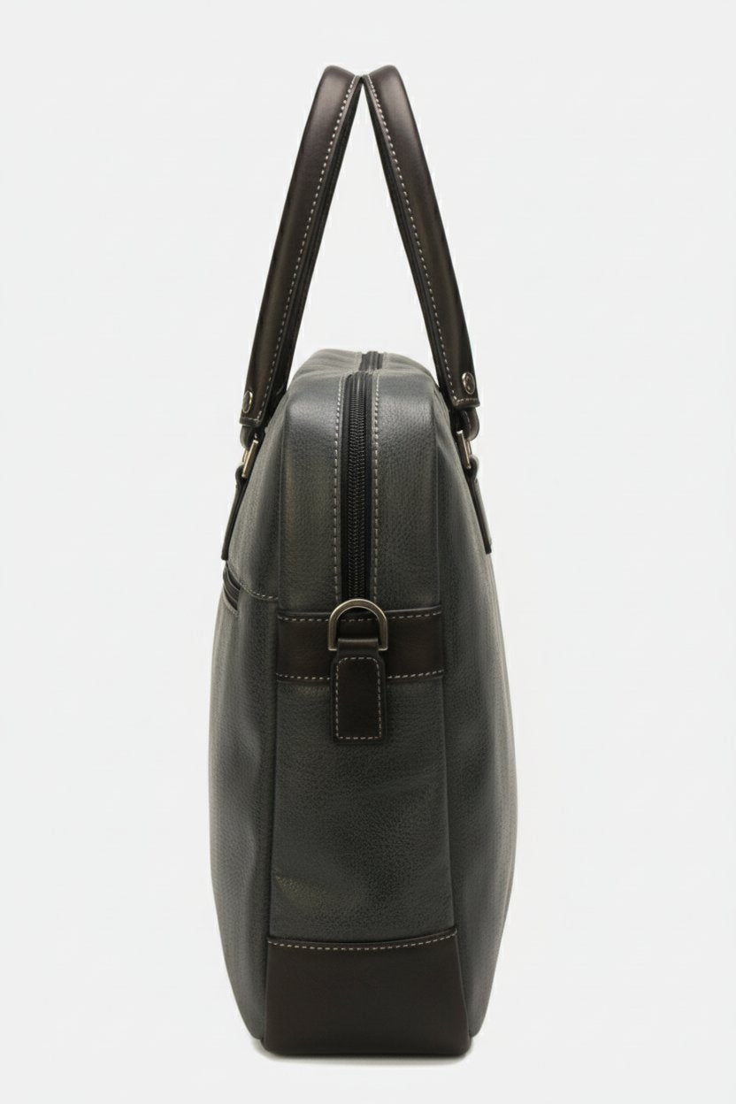 Arthur & Aston Porte Document Homme Noir