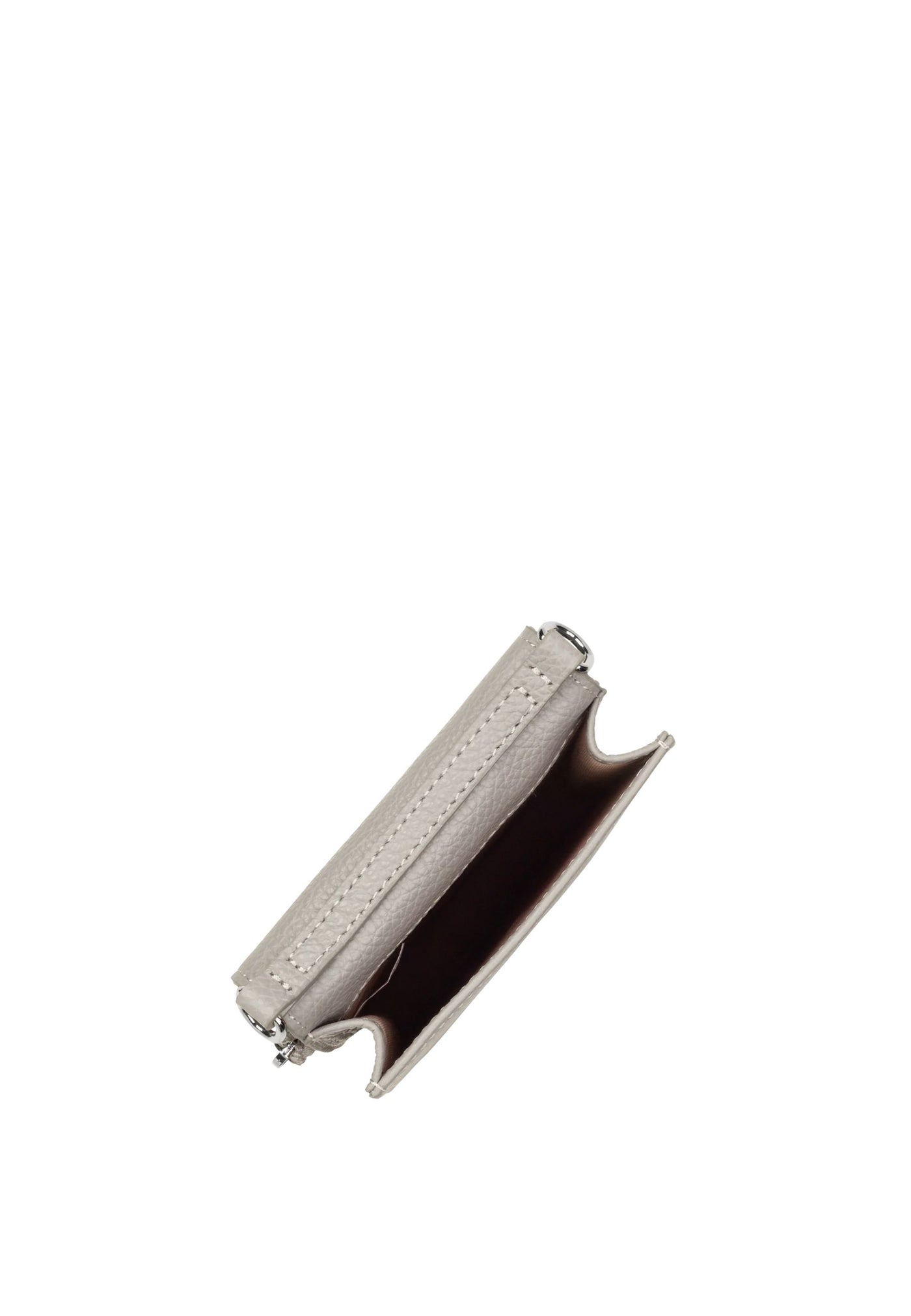 Lancaster Pochette smartphone A rabat avec pression Foulonné PM 170-37 Gris