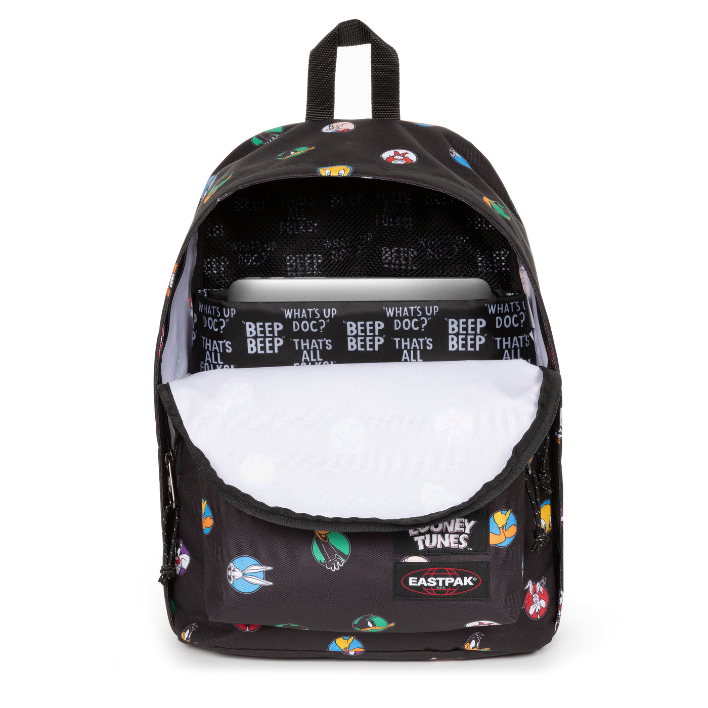 Sac à dos Eastpak Out Of Office 8J8 Looney Tunes Black