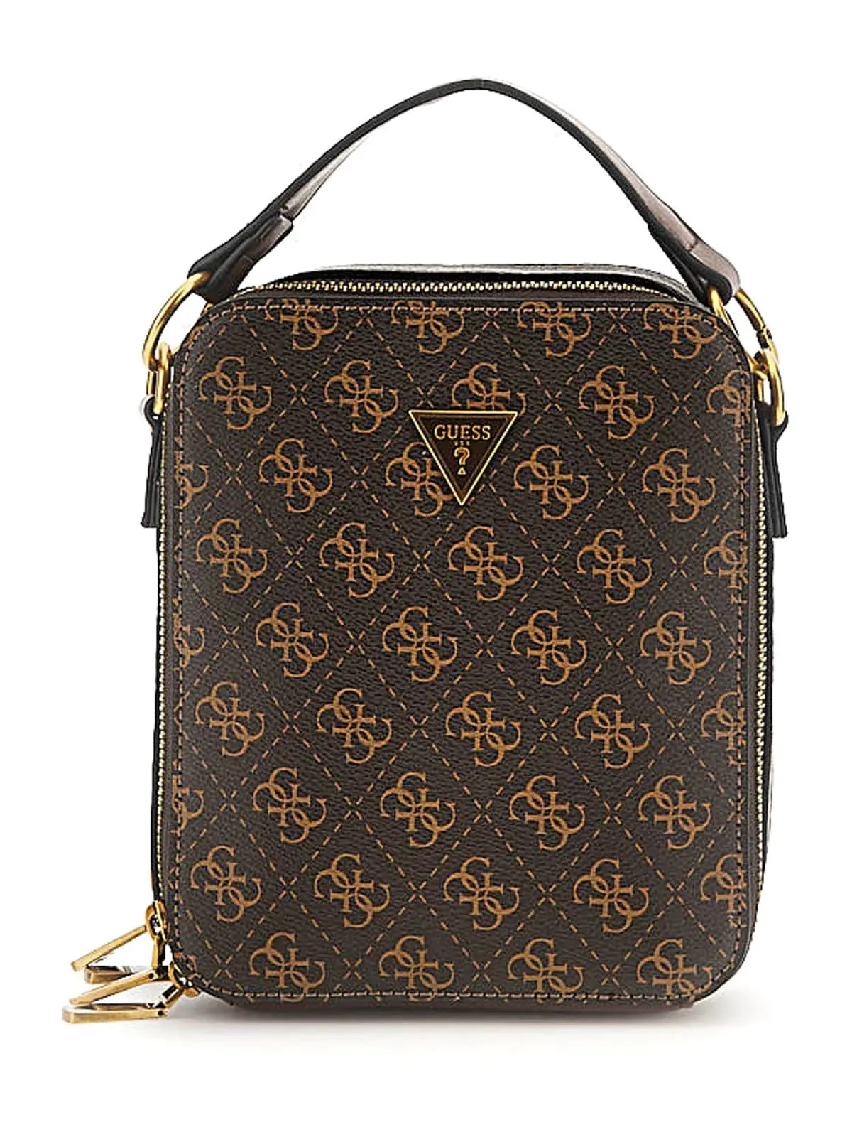 Sac à dos Guess Torino Top Zip Cross Brown/Ochre TOLOP4253