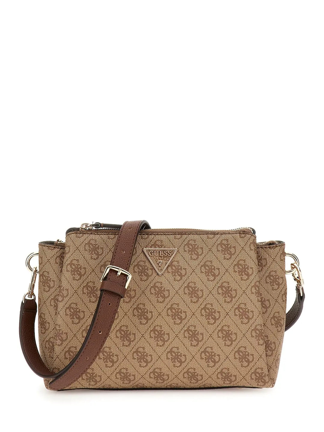 Sac Bandoulière Guess Noelle Girlfriend Sa Latte Logo/Brown