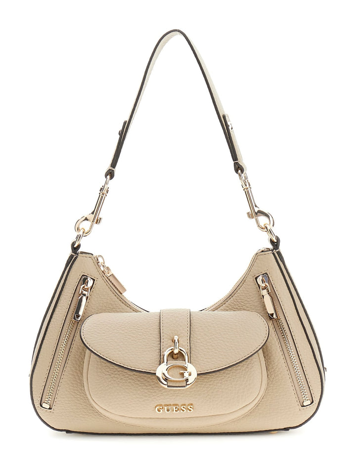 Guess Sac Bandoulière Cordelia Logo Luxury Taupe BG836218