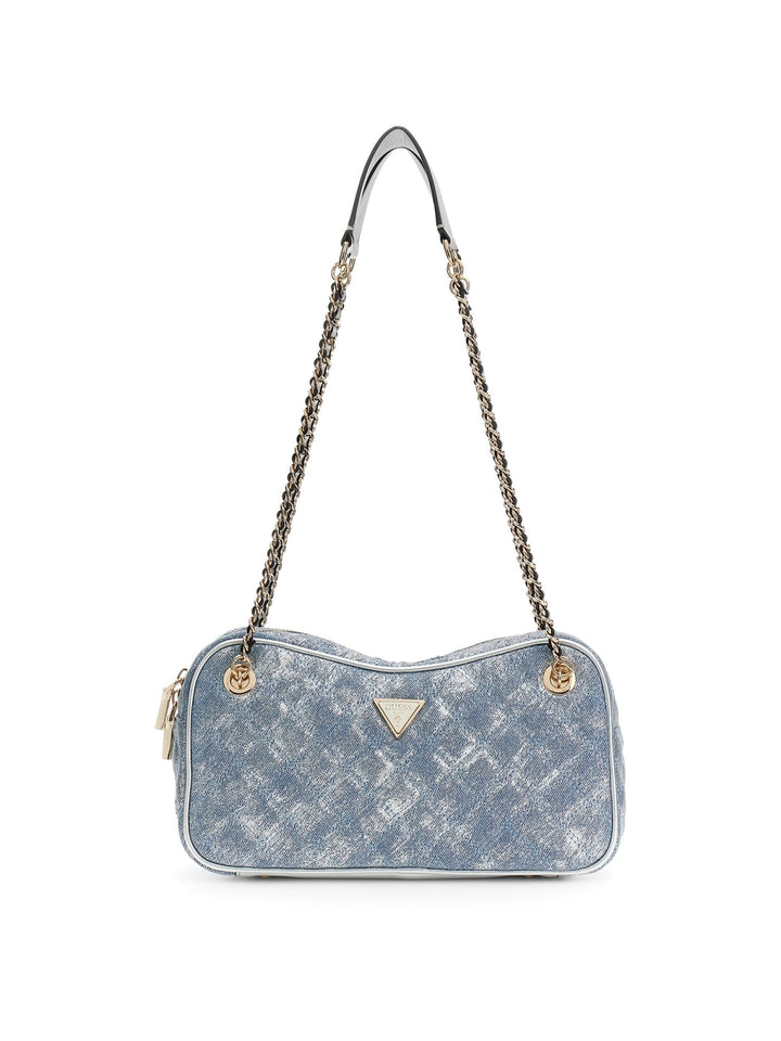 Guess Schultertasche Cerelia Shoulder Sat Metallic Denim DG967309